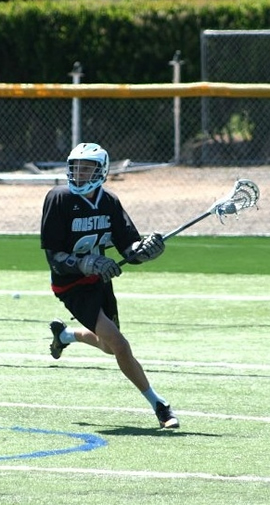 college lacrosse portrait